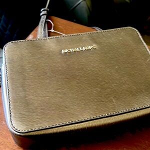 Michael Kors women bronze crossbody